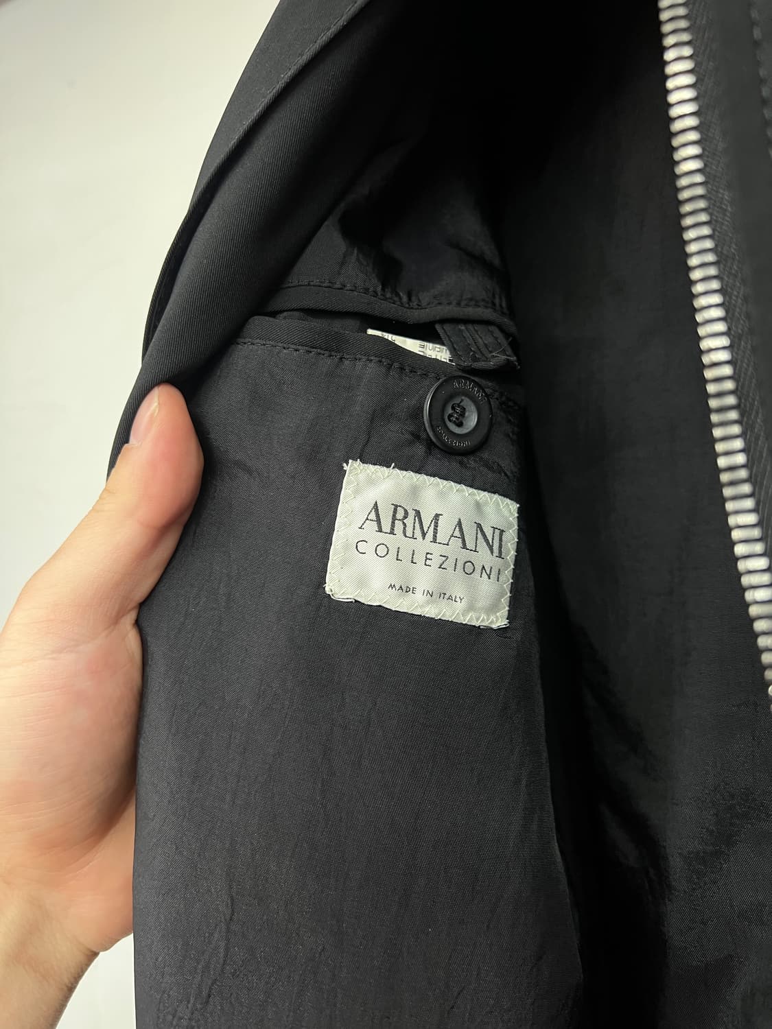 알마니 꼴레지오니 2way 블루종  상품이미지6