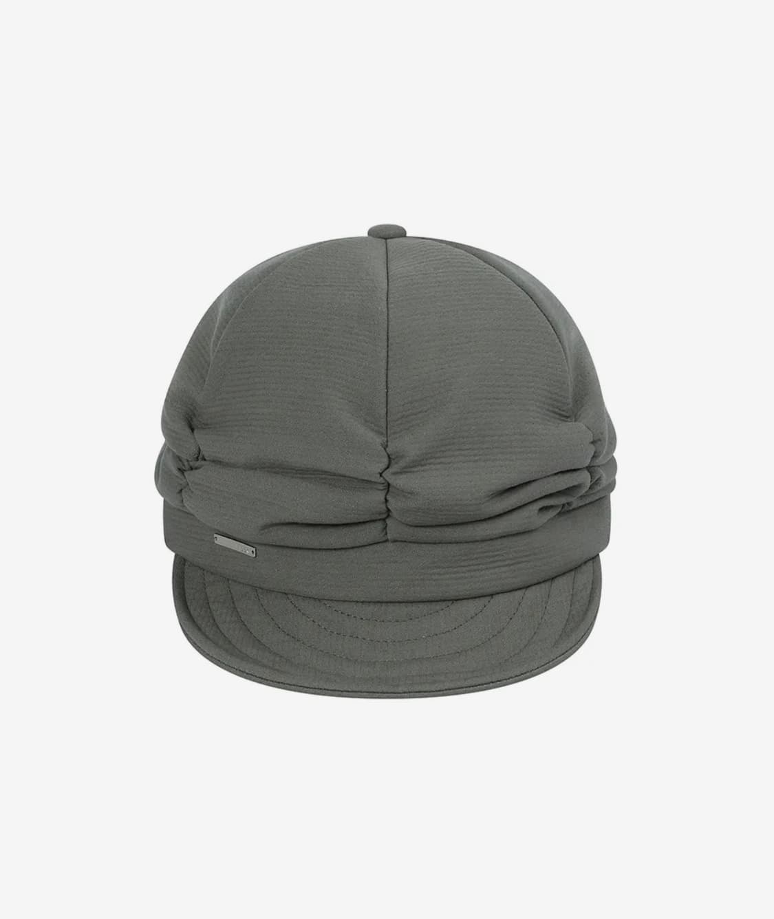 미세키서울 셔링 캡 모자 그레이 상품이미지1