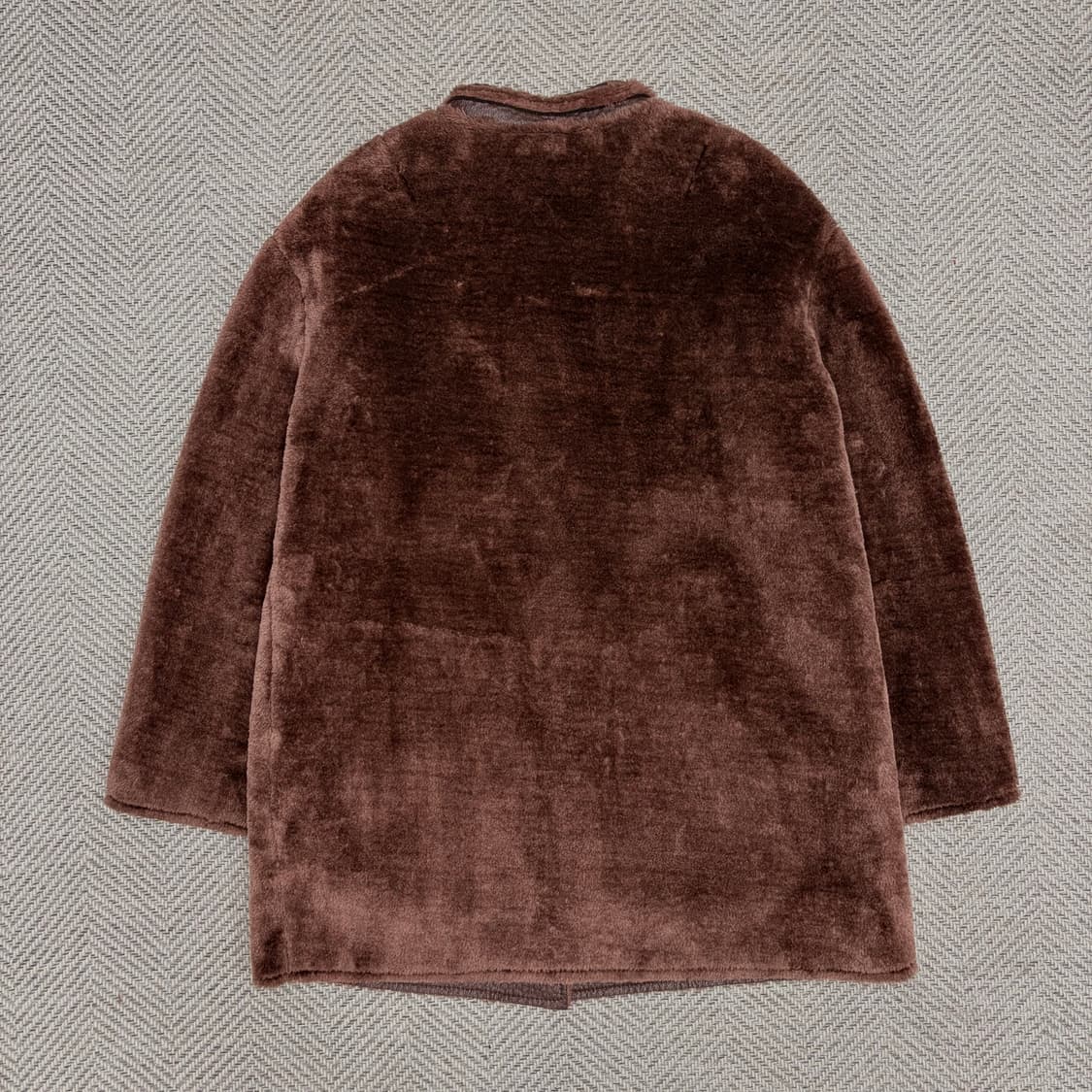 타하리 브라운 퍼 코트 자켓 v1037 상품이미지2