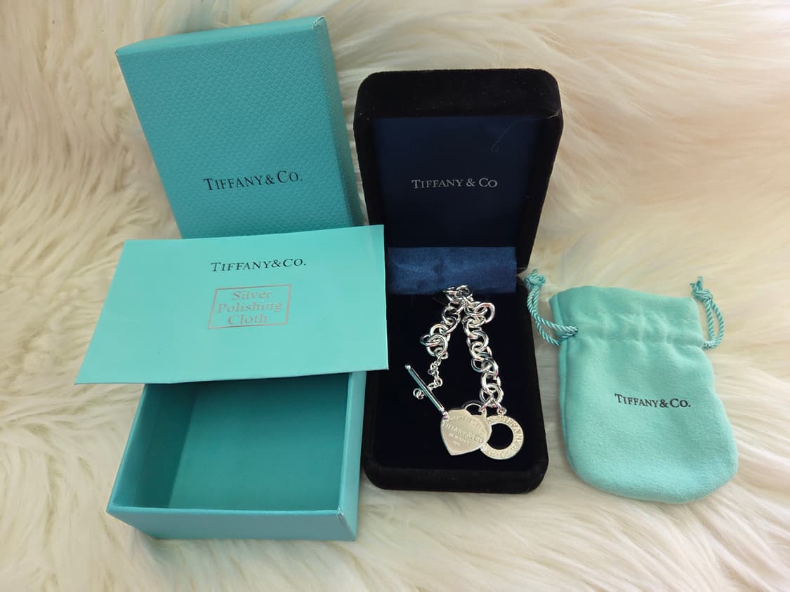 (정품)티파니앤코 리턴 투 티파니 하트 태그 토글 팔찌 상품이미지1
