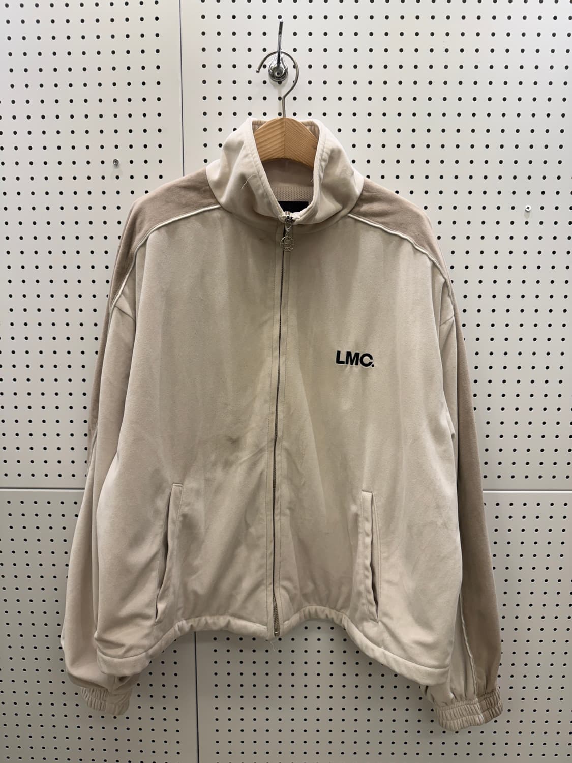 LMC 박시핏 벨벳 트랙탑 져지 U39 상품이미지2