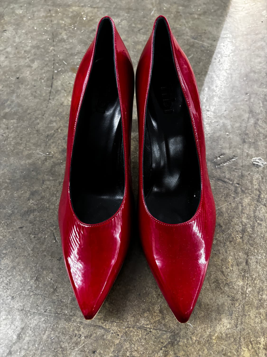 Tibi 레드 유광 힐 37 (한국사이즈235~240) 상품이미지2