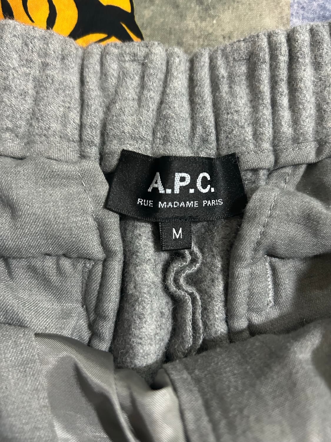 A.P.C. 그레이 울팬츠 M 상품이미지2