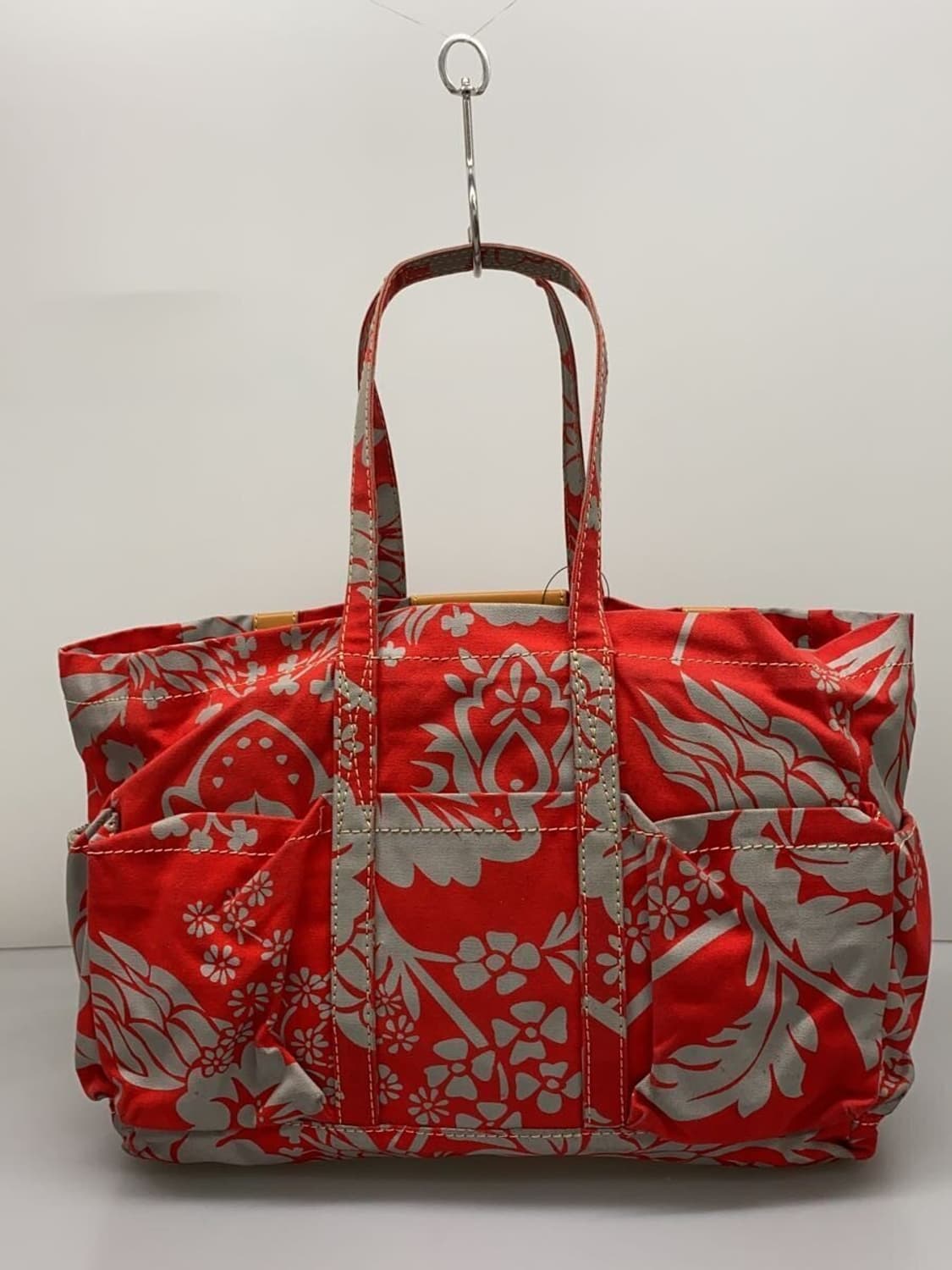 비비안 웨스트우드 꽃무늬 코튼 토트백 상품이미지3