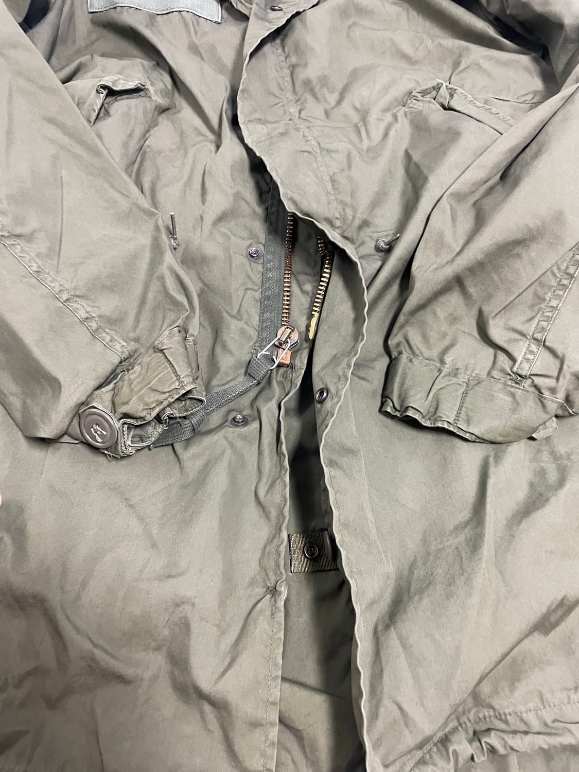 m65피쉬테일 og 오리지널 small 개파카 외피 1978 상품이미지4