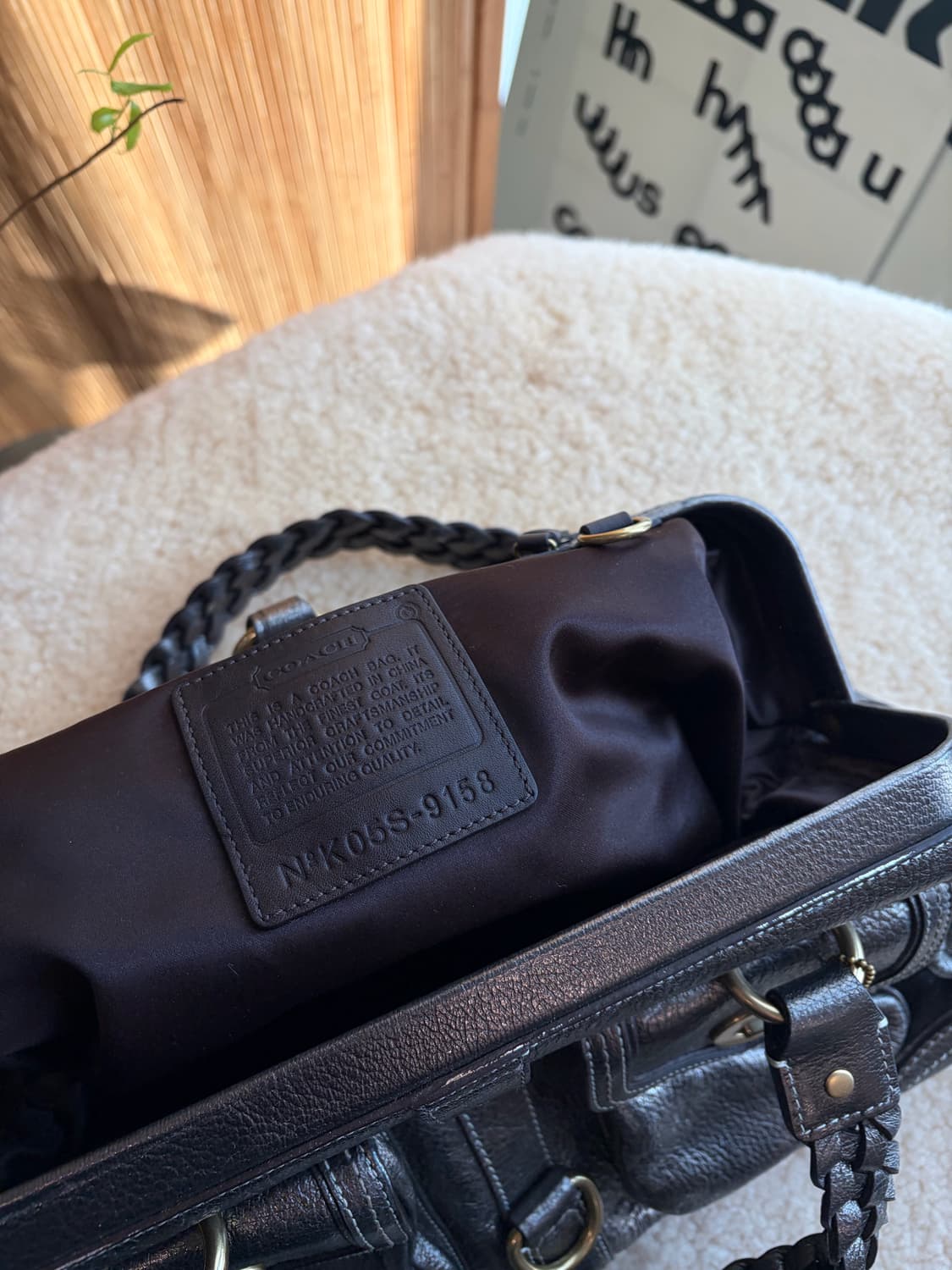 코치 레더백 상품이미지8