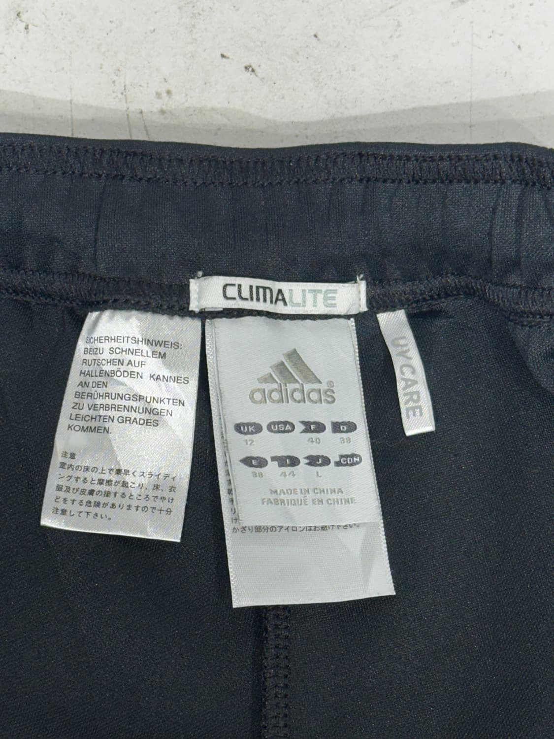 아디다스 블랙 와투케 치마 골드 삼선 트레이닝 추리빙 바지 L 상품이미지7