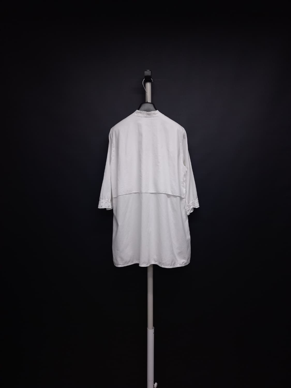 랑방 춘하추 펀칭아일렛 7부 블라우스 44-66 상품이미지2