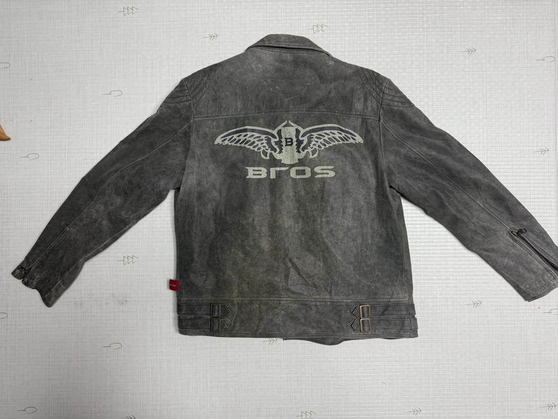 빈티지 레더 자켓 상품이미지2