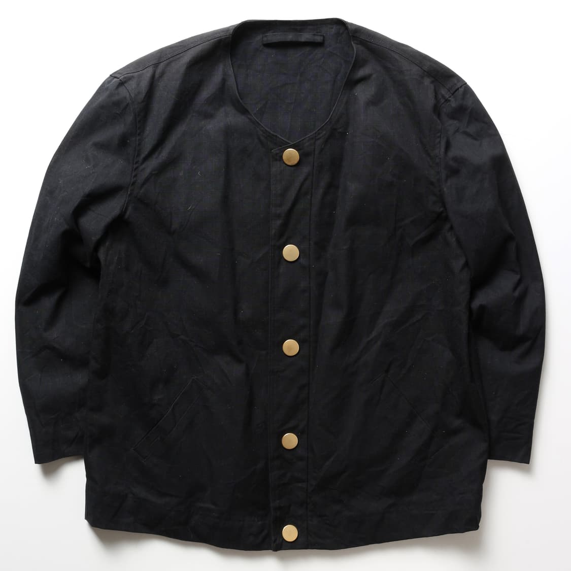 린더 오일클로즈 논카라 자켓  상품이미지1