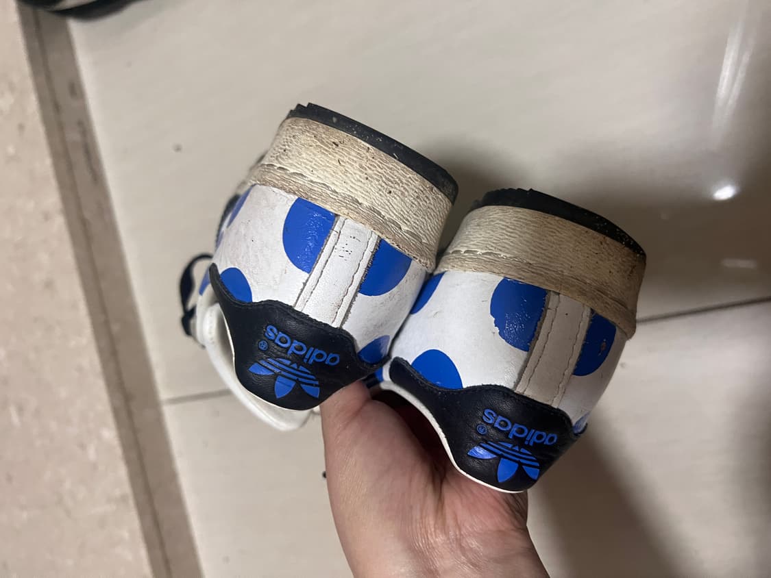 아디다스 제레미스캇 콜라보 슈퍼스타 220사이즈(230맞음) 상품이미지3