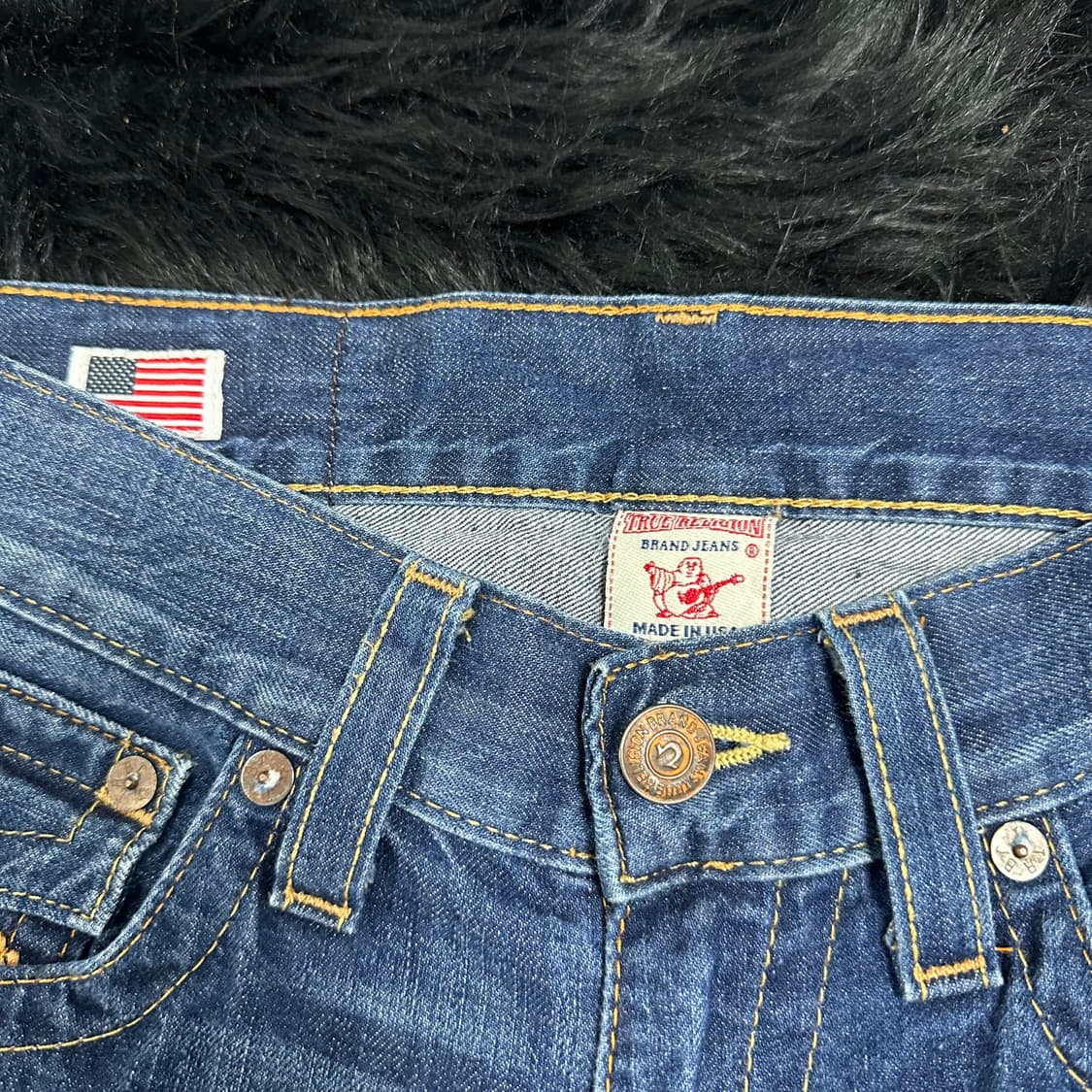 🎸트루릴리젼 중청 데님팬츠🎸 상품이미지4