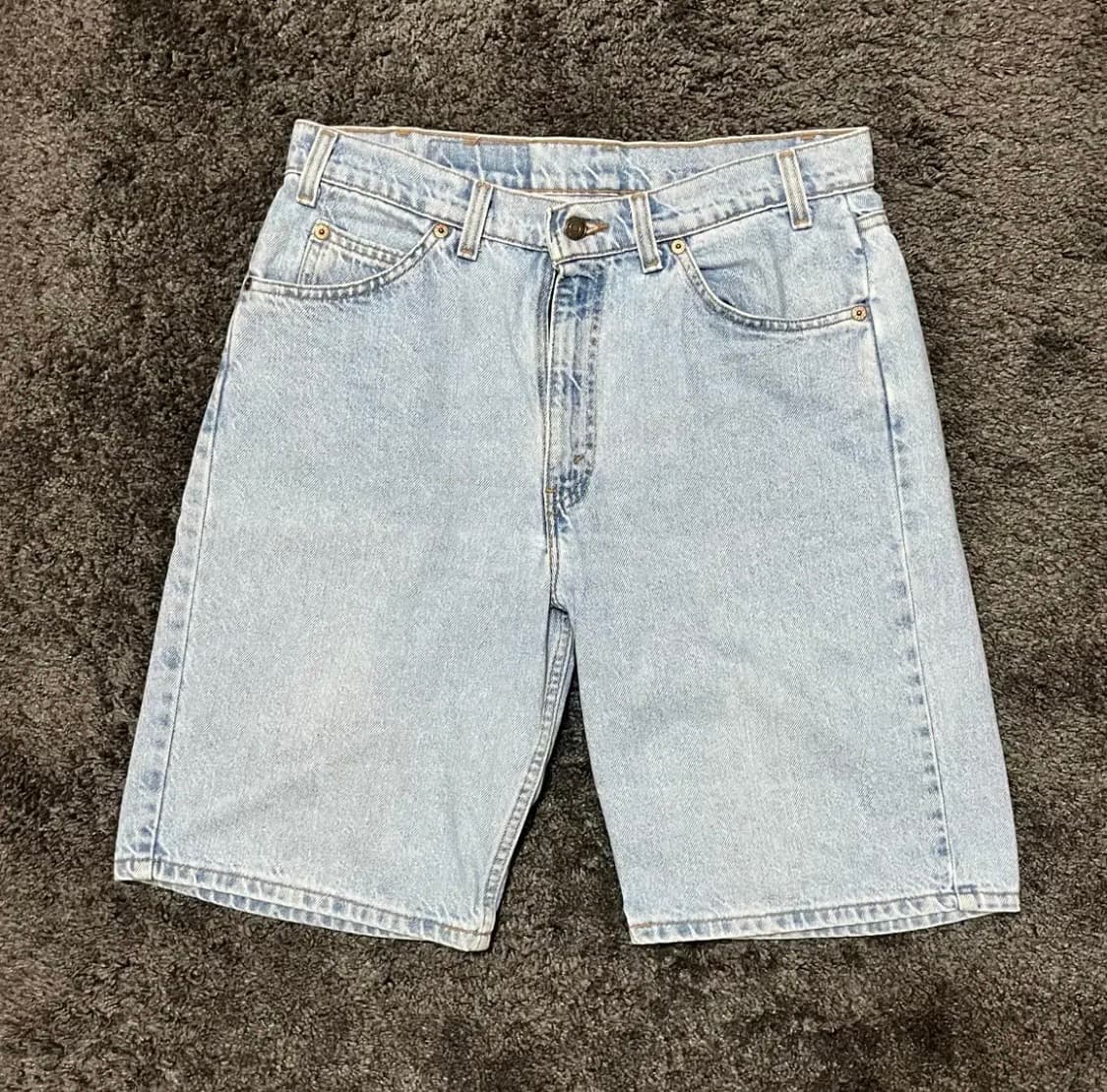 빈티지 리바이스 550 데님 쇼츠 33 상품이미지4