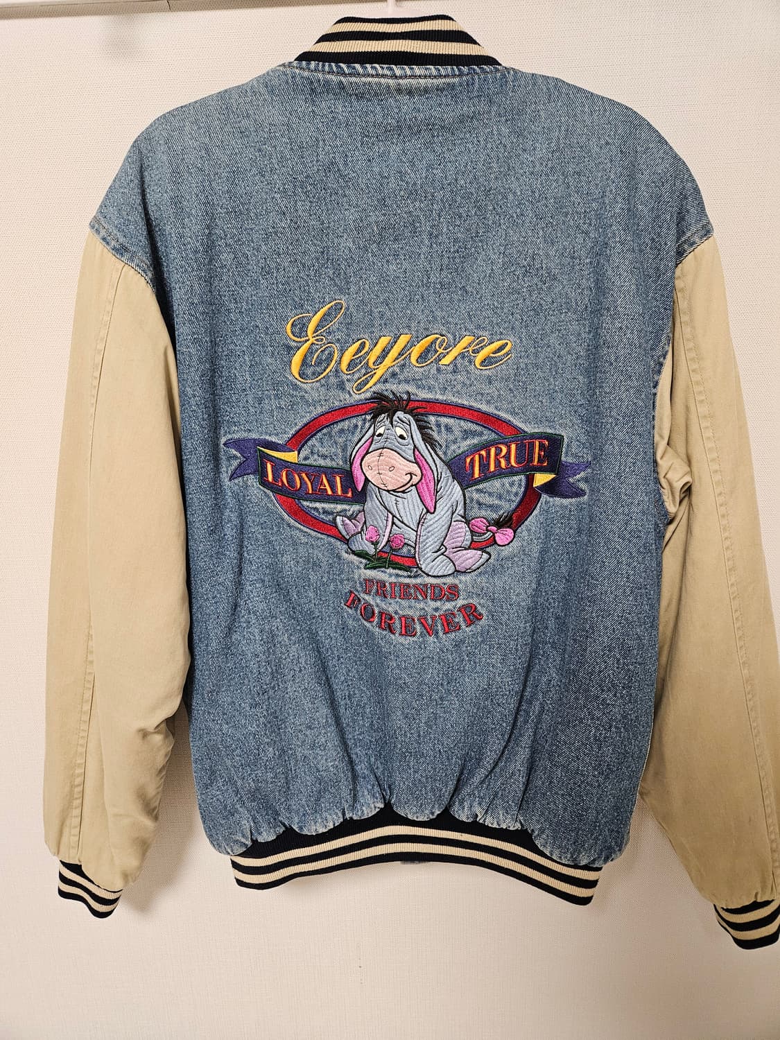 디즈니 데님 바시티 자켓 상품이미지1