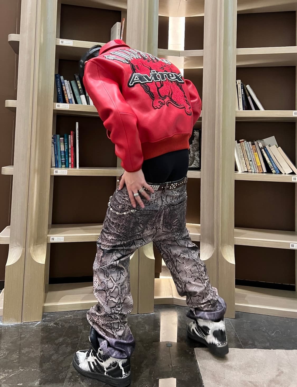 Snake Skin Street Wide Pants 상품이미지2