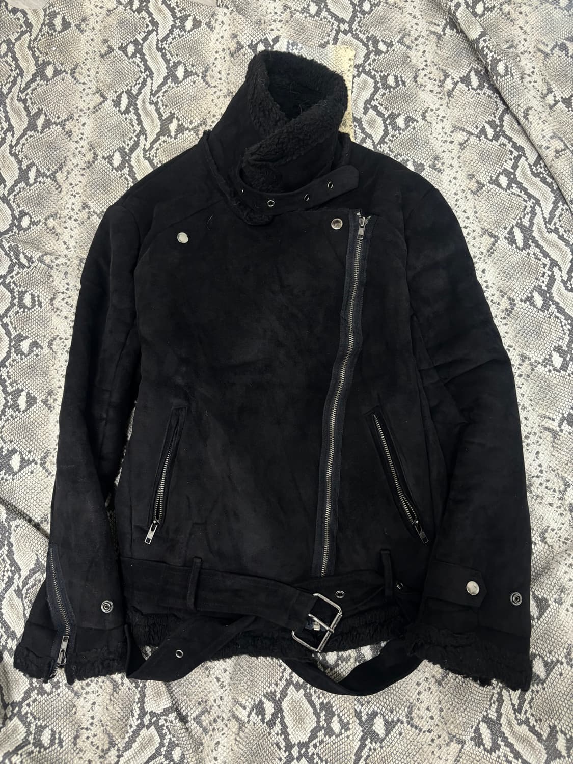 Side Zip Neck Buckle Mustang 상품이미지4