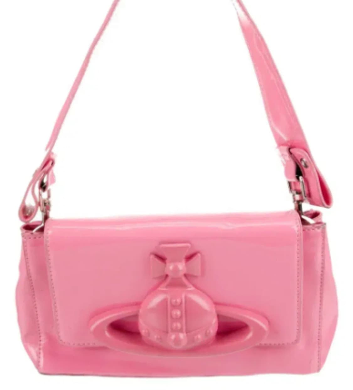 비비안웨스트우드 헤이즐 페이던트 핑크 숄더백 상품이미지1