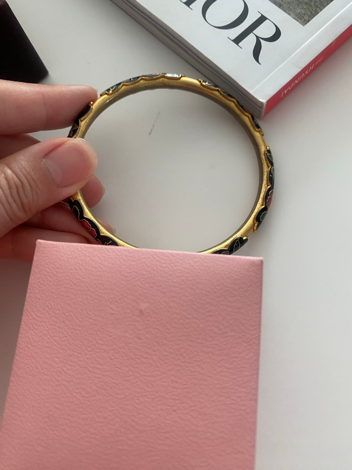 빈티지 클로아조네 뱅글 팔찌 상품이미지4