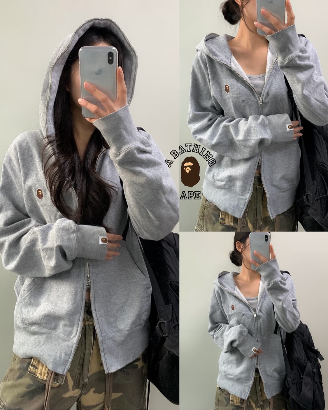 베이프 후드집업 상품이미지1