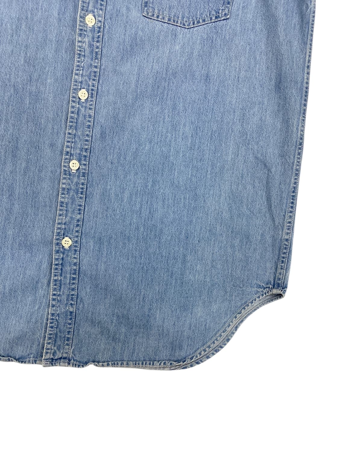 90's 플래닛 할리우드 데님 셔츠 상품이미지5