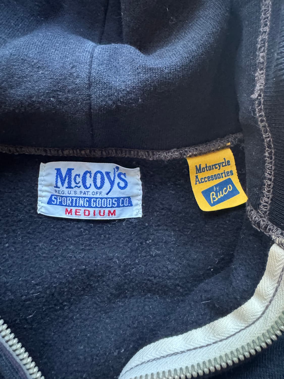 리얼맥코이 부코(Buco) 후드집업 상품이미지4