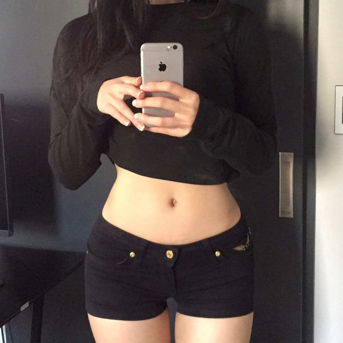 Robins jeans 대장급 갸루 금장 핫팬츠 상품이미지2