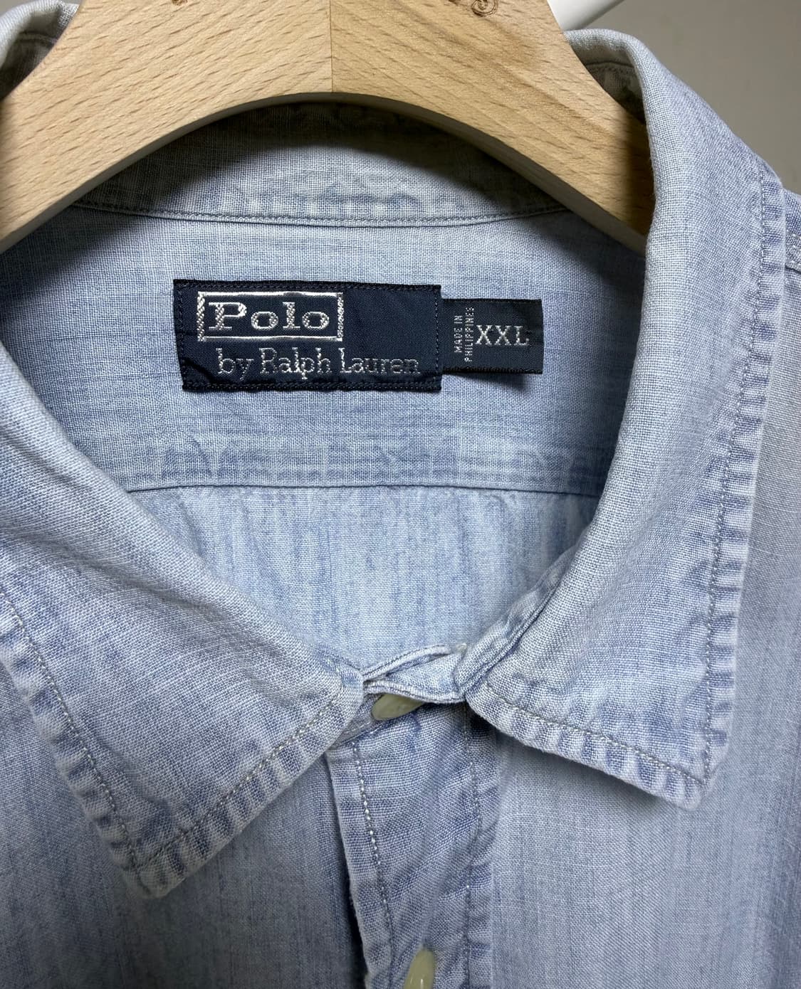 폴로 랄프로렌 샴브레이 셔츠 XXL  상품이미지2