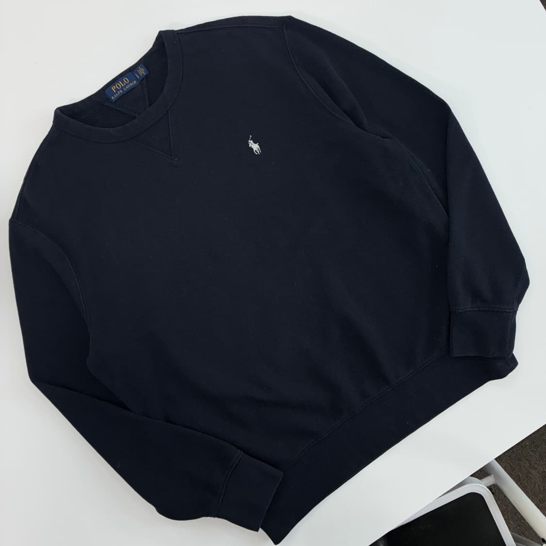 Polo 폴로 랄프로렌 자수 블랙 맨투맨 상품이미지2