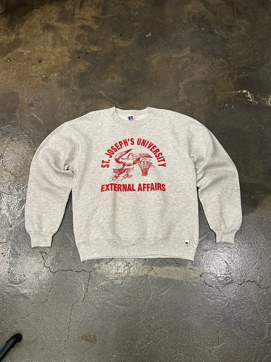 90s Made in USA Russell 러셀  유니버시티스웻셔츠 L 상품이미지1