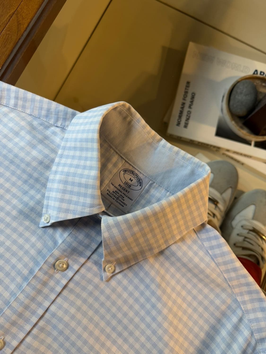 브룩스 브라더스 버튼다운 셔츠 100 상품이미지6