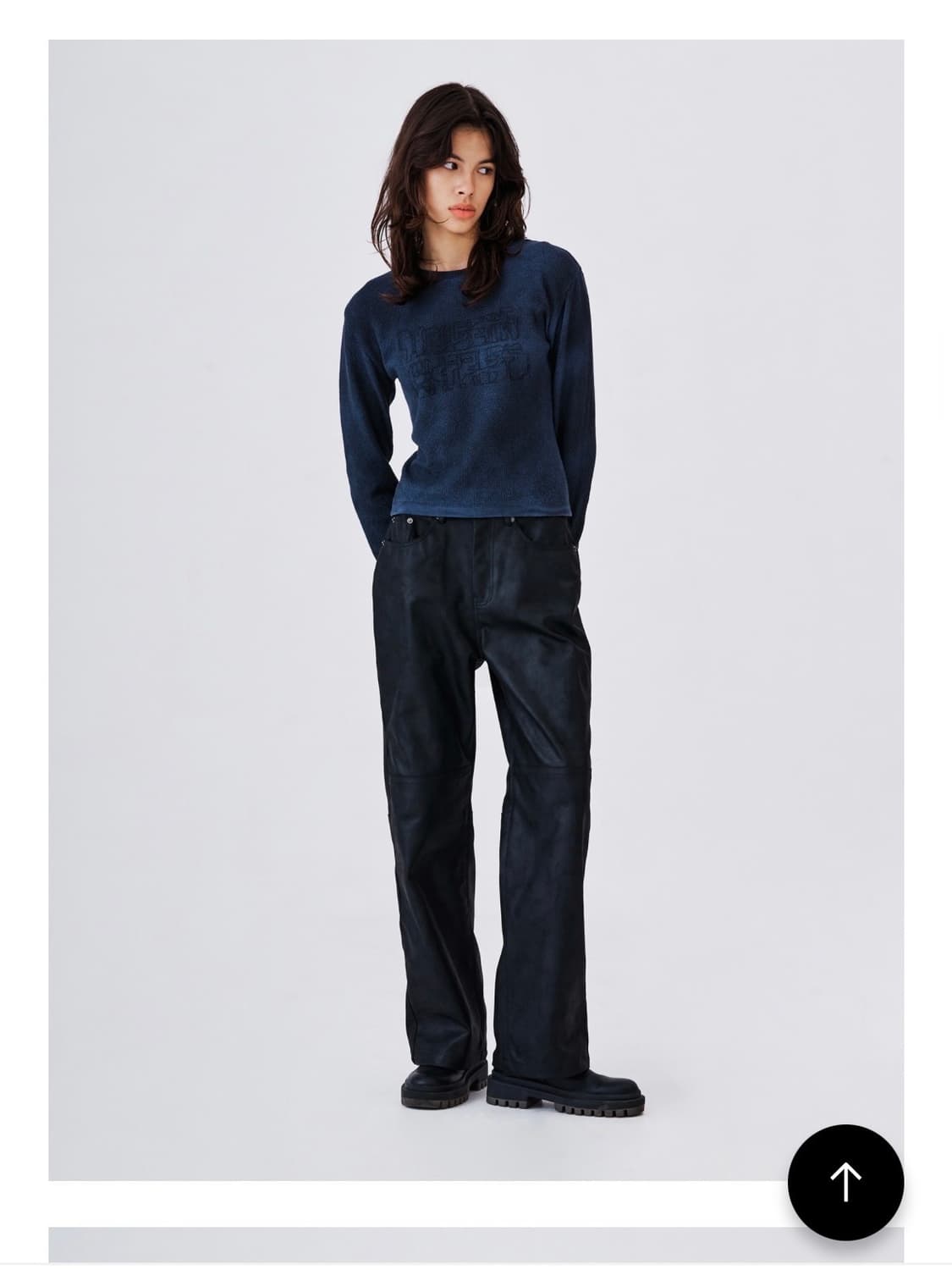 웰빙익스프레스 레더 팬츠  상품이미지3