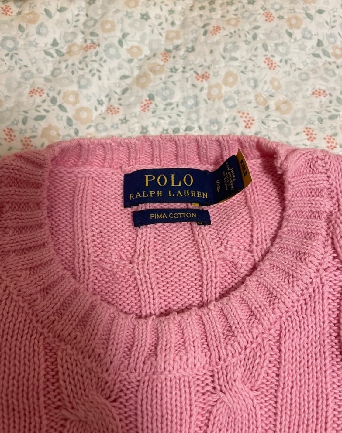 폴로 반팔 니트 S 상품이미지2