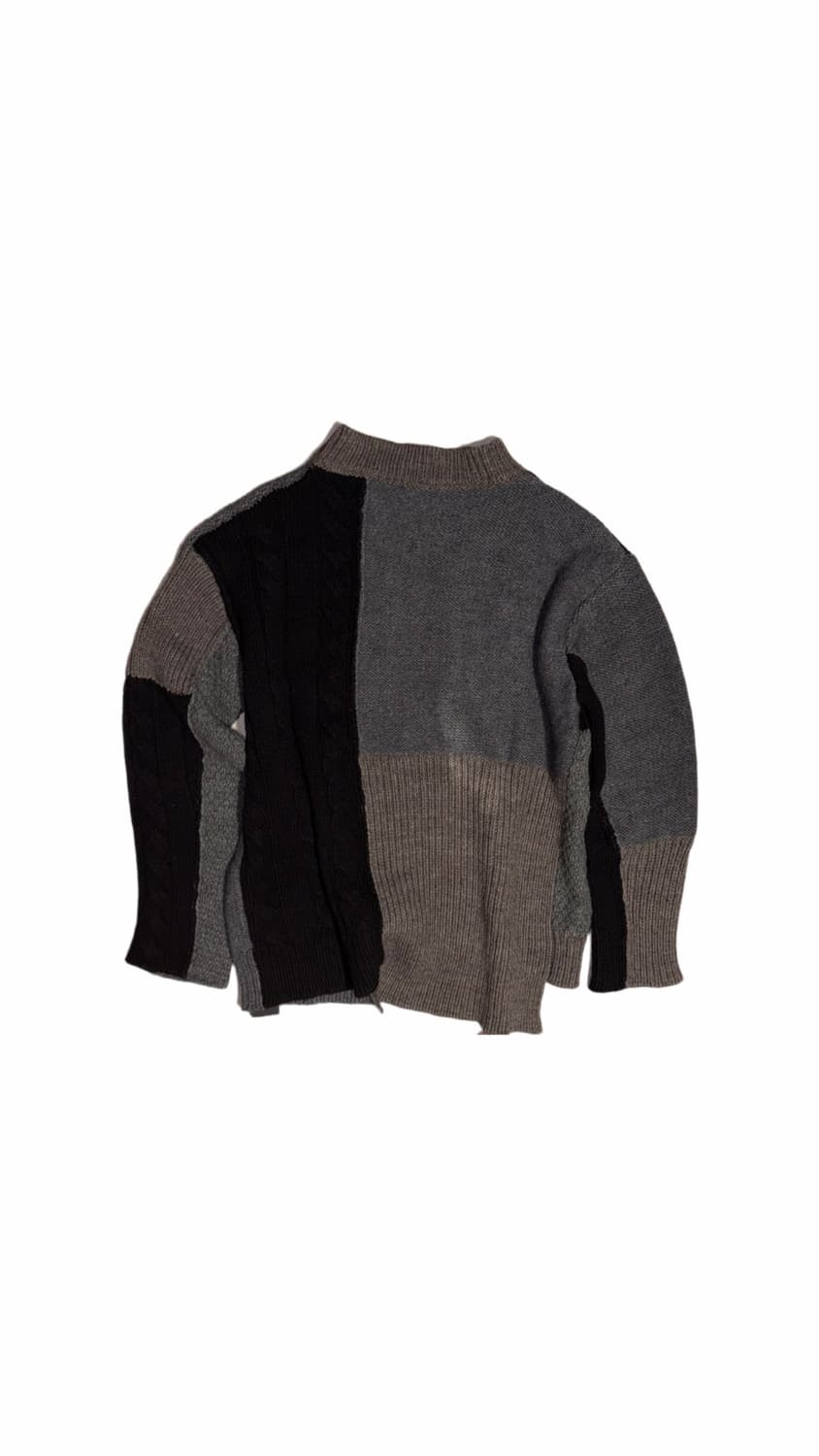 Isamu Katayama  Backlash Patchwork Knit 상품이미지2