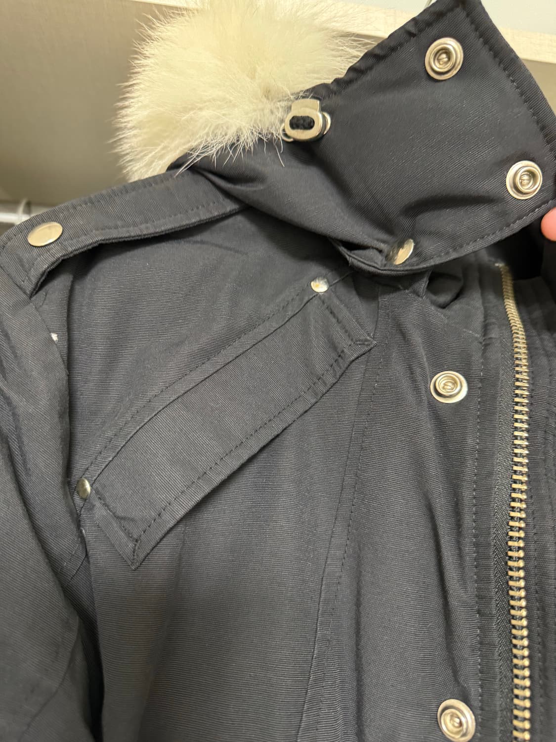 무스너클 스털링 파카 화이트퍼 L (급처!) 상품이미지6