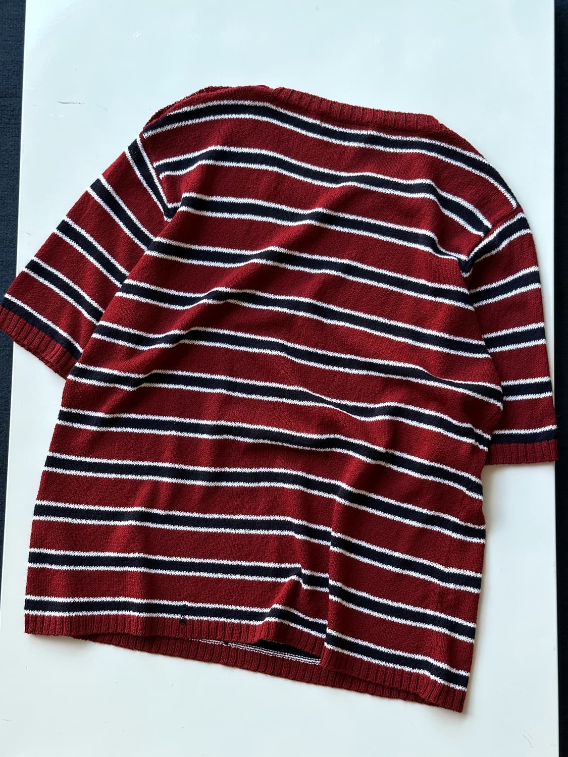 Dry blend side button design knit top 상품이미지5