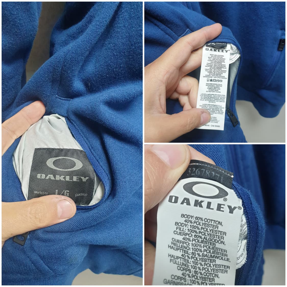 [L/100] 오클리 리버시블 패딩 후디 상품이미지9