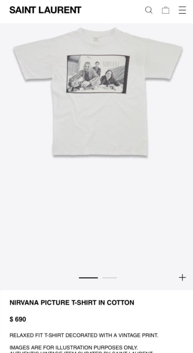 Nirvana photo tee (og) 상품이미지3
