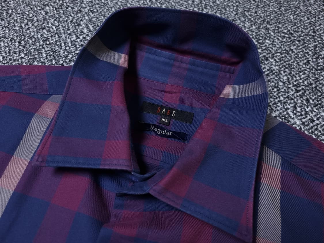 [무료배송][105]닥스 남성용 간절기 체크 셔츠 남방 상품이미지6