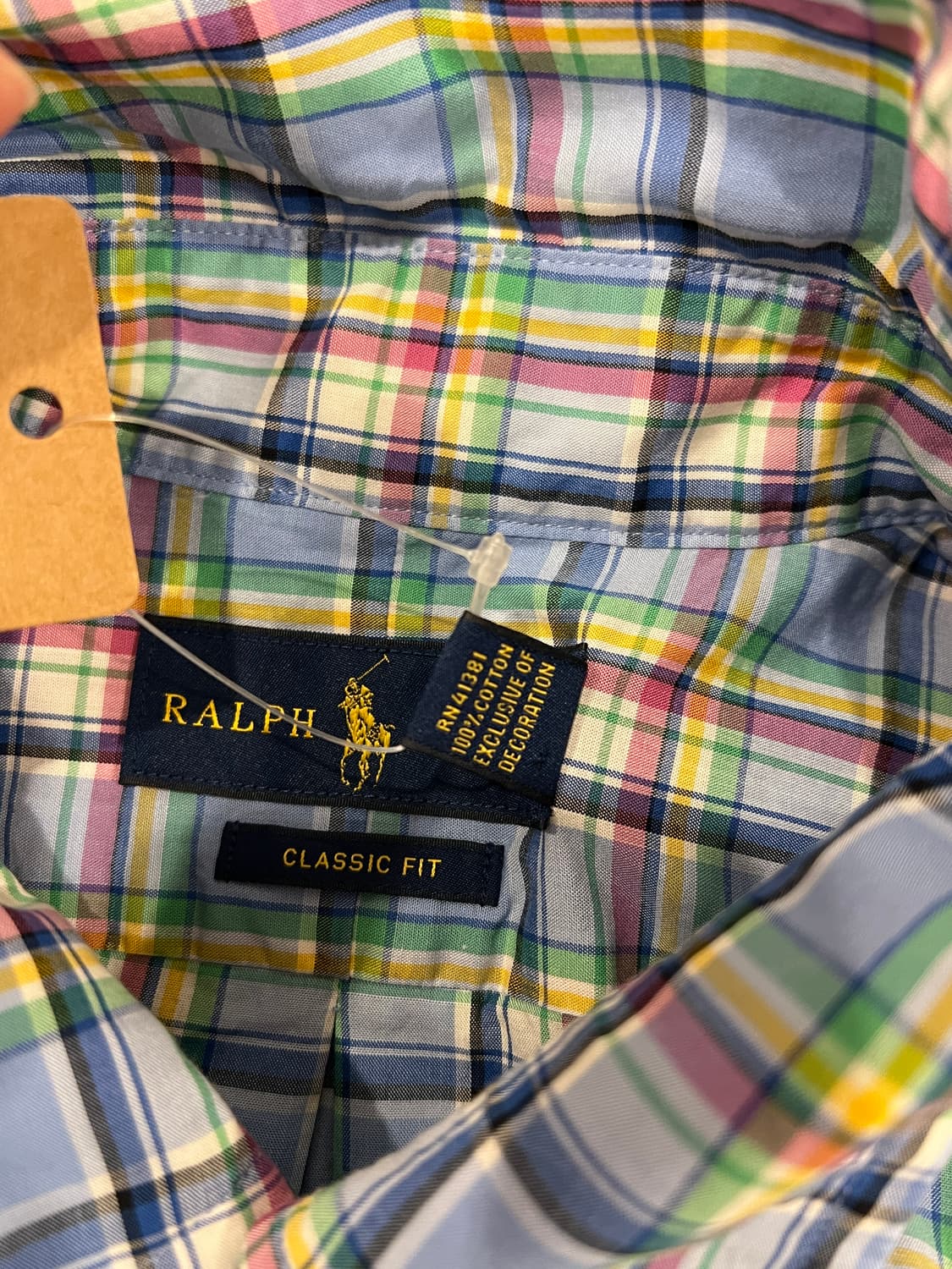 Polo ralph lauren 폴로 랄프로렌 마드라스 체크 셔츠 상품이미지8