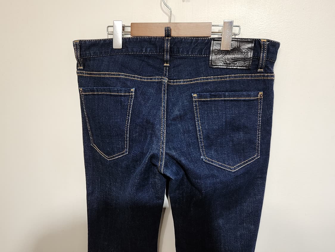 (35) 디스퀘어드 청바지 진청 스판 S74LB1385 데님팬츠  상품이미지7