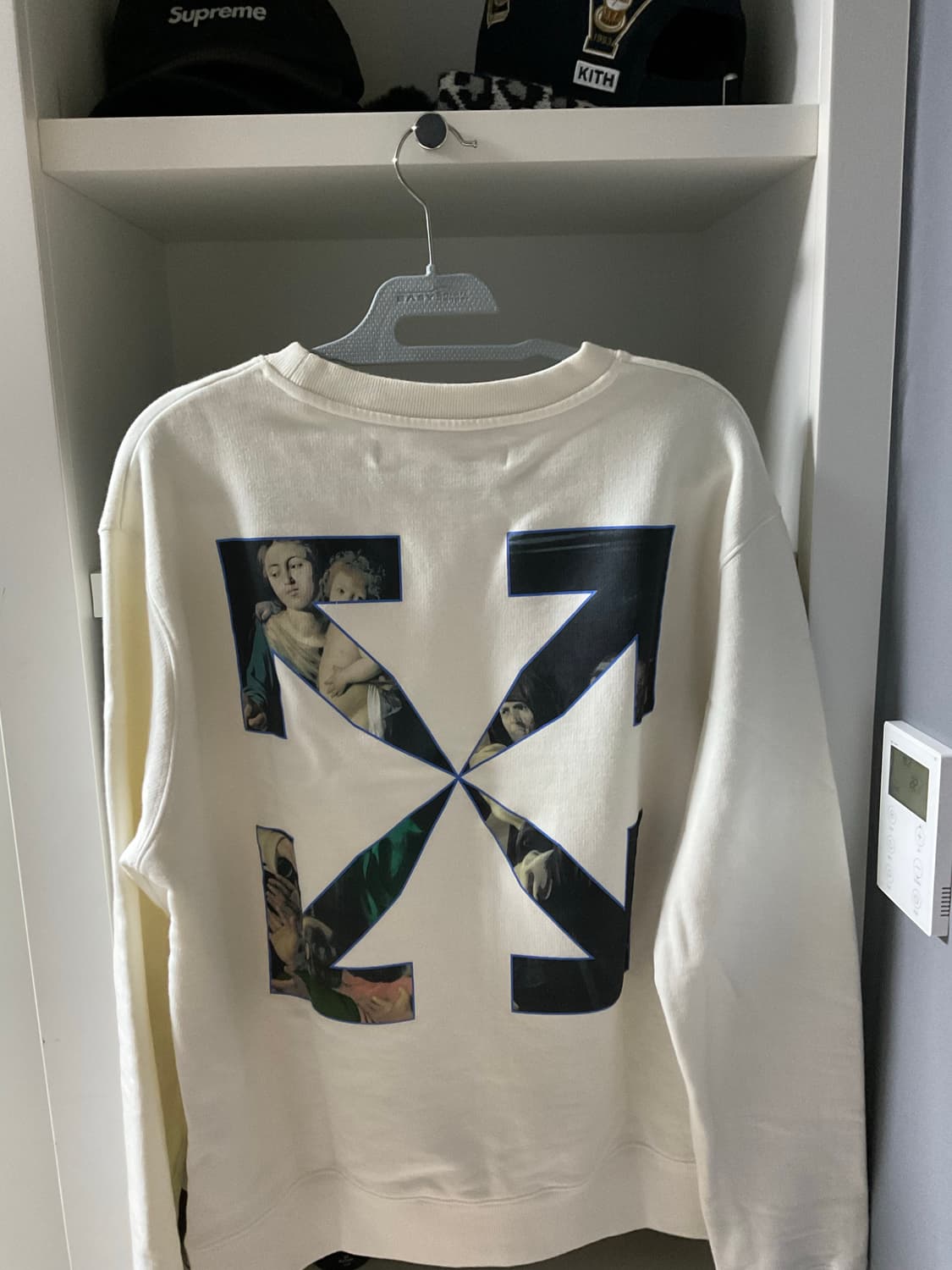 오프화이트 카라바조 맨투맨 상품이미지2