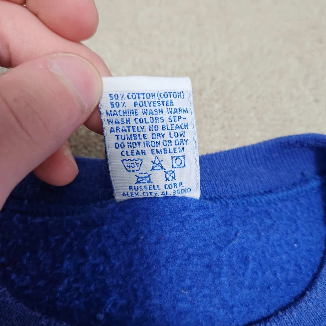 90s 러셀 애슬레틱 빈티지 블윙클 J. 무스 맨투맨 상품이미지4