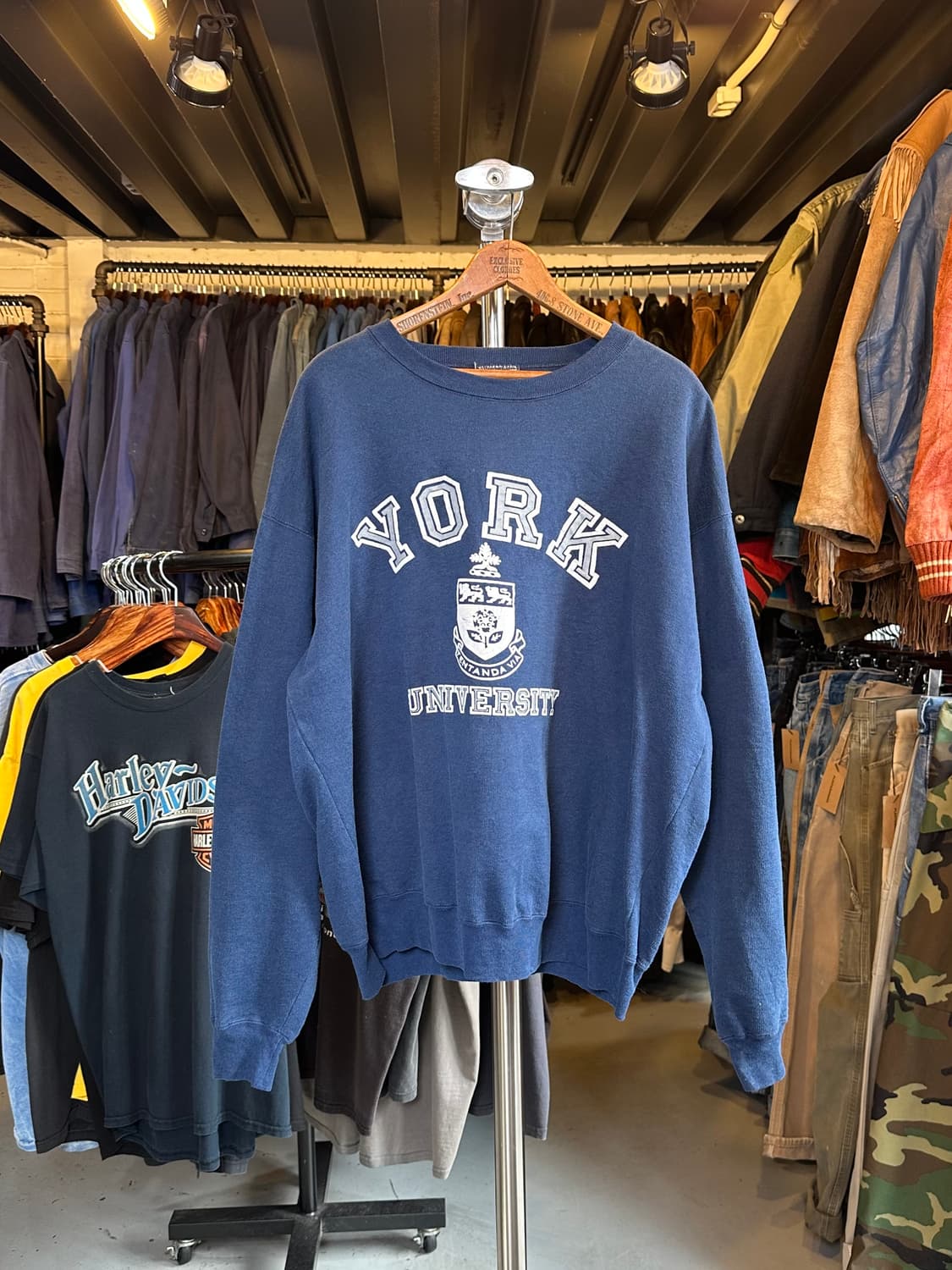 Unknown 요크대학교 York University 프린팅 맨투맨 상품이미지1