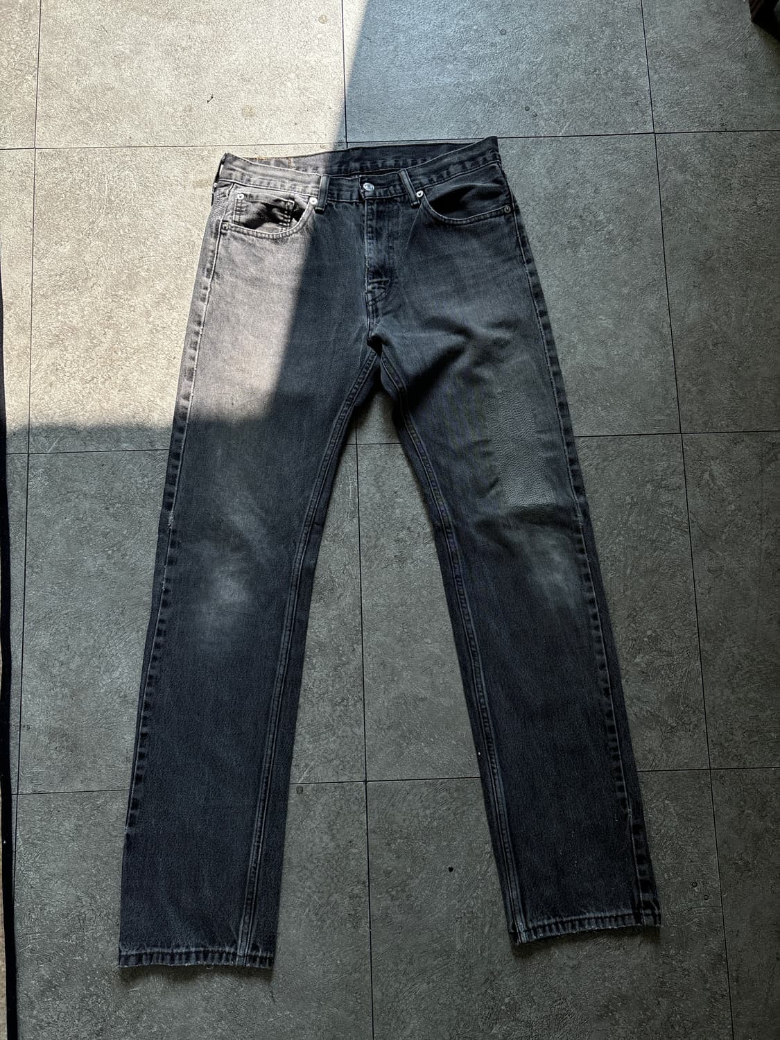 리바이스 505 흑청 상품이미지5