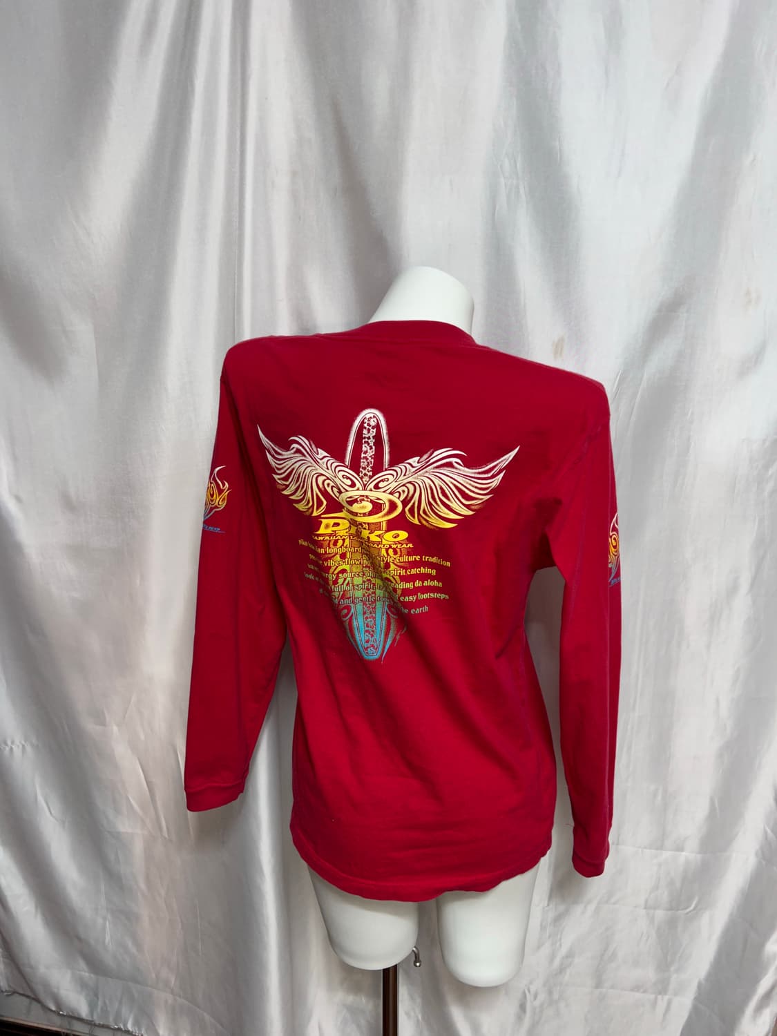 red punk long sleeve 상품이미지5