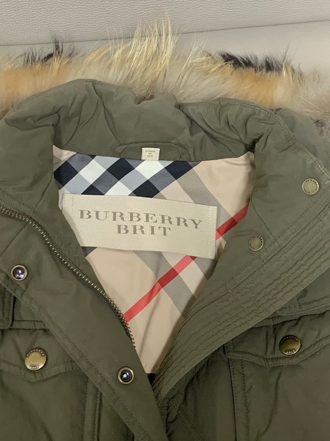 버버리 야상 (Xs-마른m까지 가능) 상품이미지4