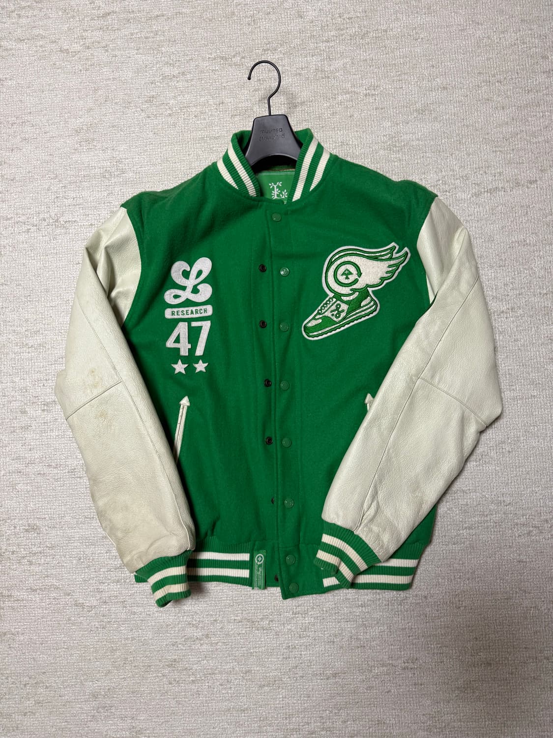 빈티지 울 바시티 자켓 상품이미지1