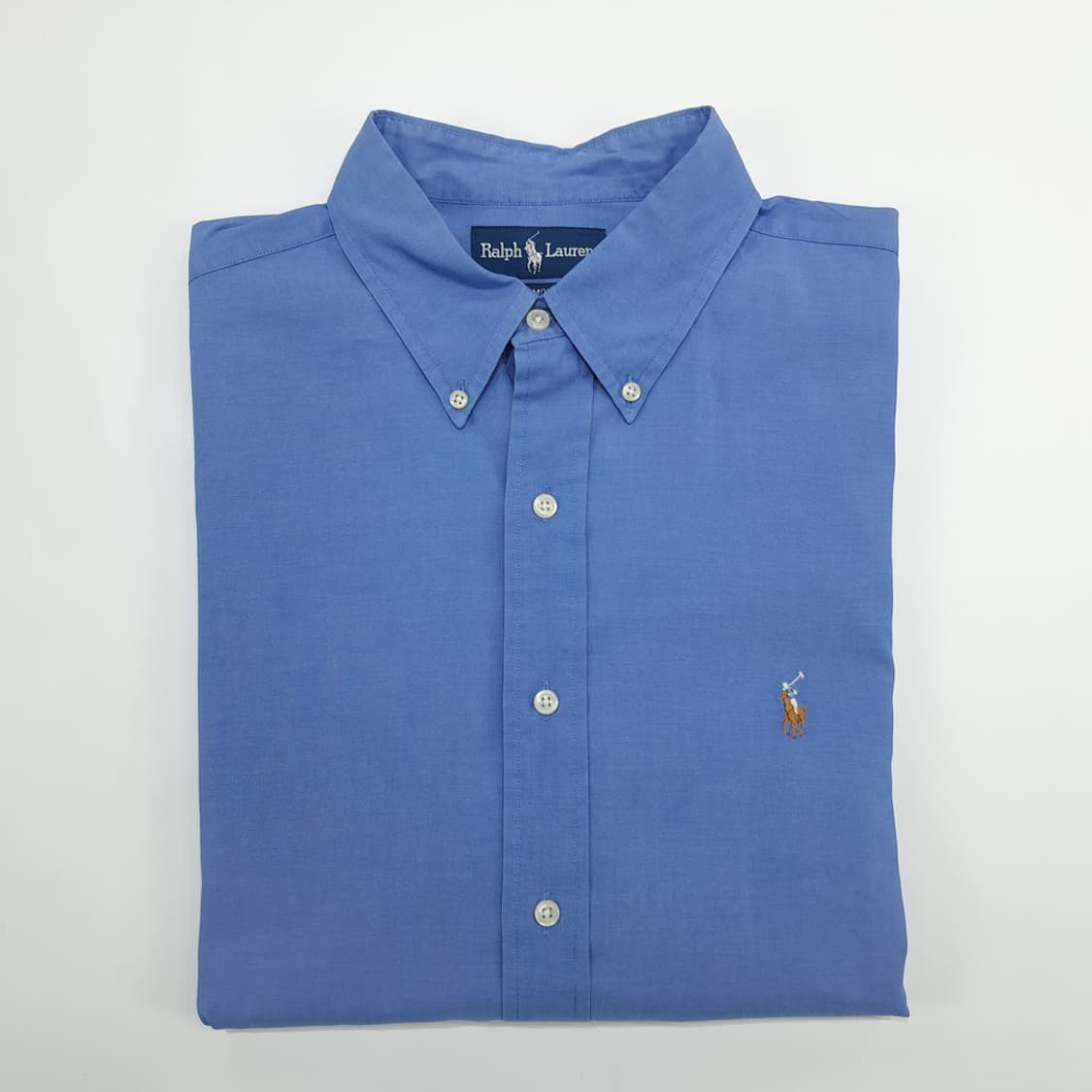 Co917 XL 폴로 랄프로렌 블루 긴팔 셔츠 남방 상품이미지9