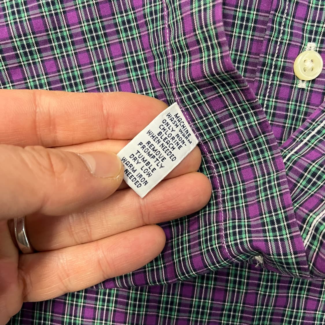 폴로 랄프로렌 체크셔츠 상품이미지6