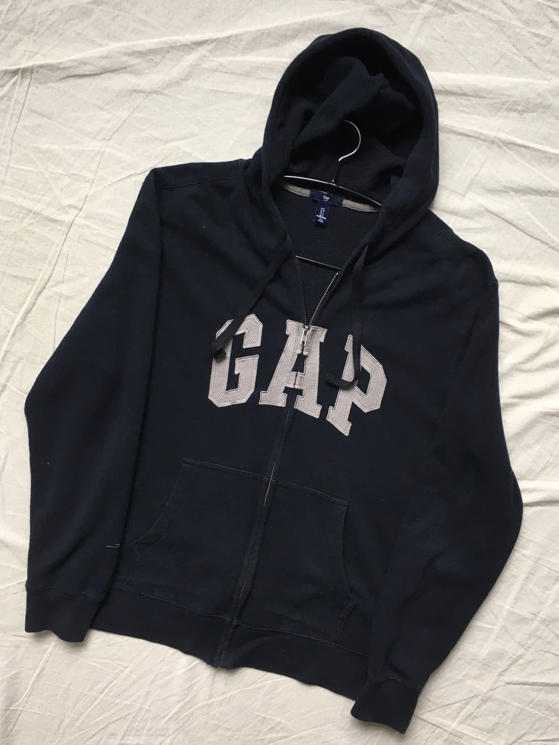 갭 빅로고 후드집업 상품이미지3